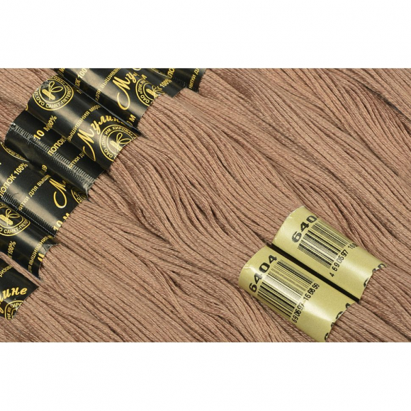 Нитки мулине цв.6404 12х10м С-Пб