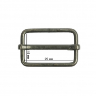 Шлевка металлическая TSW 20х 15х 2,3мм цв. оксид уп. 500шт