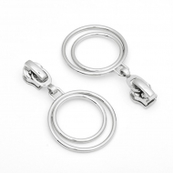 Замок MaxZipper автомат ТР#5 F09 цв.никель уп.10шт