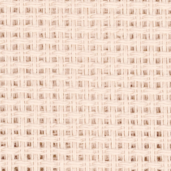 Канва для вышивания крупная №854 (960) (10смх44кл) шир.150 см цв.бледно розовый уп.5м