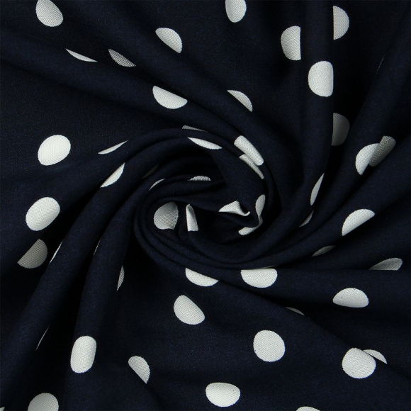 Ткань Штапель TBY Vi-407-775-04 плот 90г/м2 100% вискоза шир. 145 см цв.04 темно-синий рул.10-25м Ткань Штапель TBY Vi-407-775-04 плот 90г/м2 100% вискоза шир. 145 см цв.04 темно-синий рул.10-25м