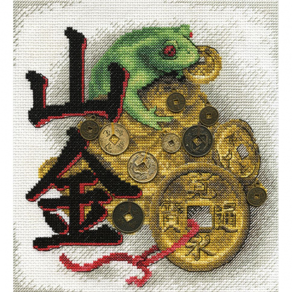 Набор для вышивания PANNA арт. I-0535 Денежная гора 20х20 см