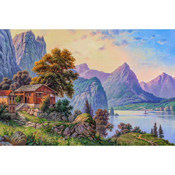 180207_Картина стразами "Уютный уголок"