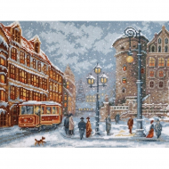 Набор для вышивания ПАЛИТРА арт.08.034 Огни старого замка 27х20 см