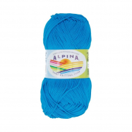 Пряжа ALPINA XENIA (100% мерсеризованный хлопок) 10х50г/240м цв.844 яр.голубой