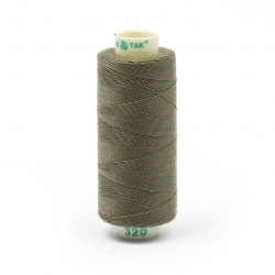 Нитки Dor Tak бытовые 40/2 полиэстер 366м цв.320 серый