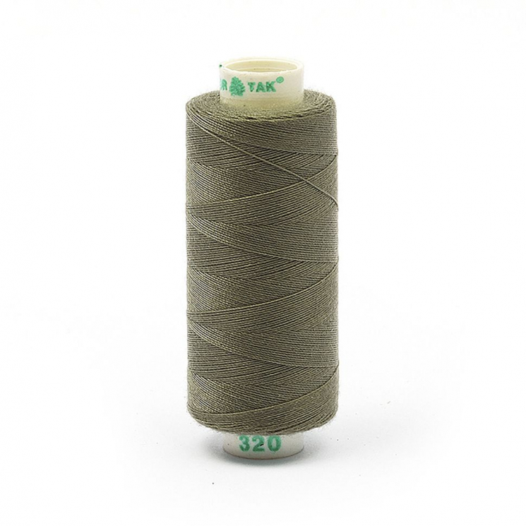 Нитки Dor Tak бытовые 40/2 полиэстер 366м цв.320 серый