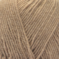 Пряжа для вязания ПЕХ Перспективная (50% мериносовая шерсть, 50% акрил) 5х100г/270м цв.377 кофейный