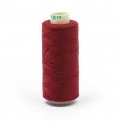 Нитки Dor Tak бытовые 40/2 полиэстер 366м цв.526 бордовый