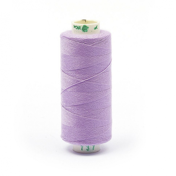 Нитки Dor Tak бытовые 40/2 полиэстер 366м цв.737 сиреневый