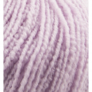 Пряжа для вязания ПЕХ Рельефная (43% меринос, 43% ПАН, 14% ПА) 5х50г/135м цв.178 св.сиреневый