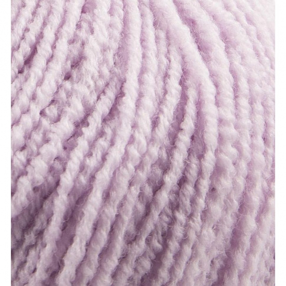Пряжа для вязания ПЕХ Рельефная (43% меринос, 43% ПАН, 14% ПА) 5х50г/135м цв.178 св.сиреневый