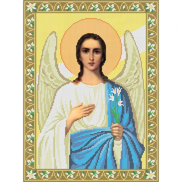 Рисунок на ткани ВЕРТОГРАДЪ арт. C906 Архангел Гавриил 30х40 см