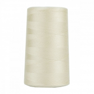 Нитки швейные 40/2 полиэстер 5000 ярд цв.205 экрю MAX