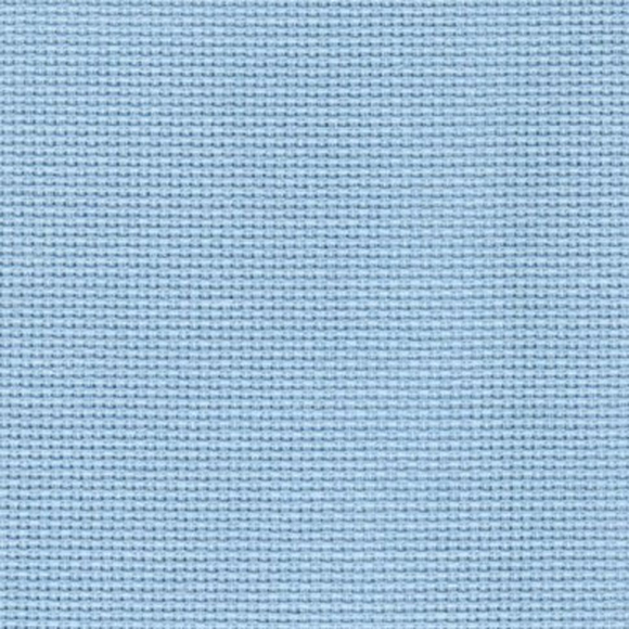 Канва для вышивания средняя №563 (465) (10смх55кл) (100%Хл) шир.150 см цв.177 голубой уп.5м