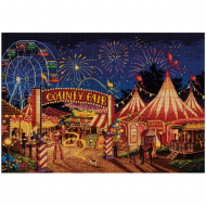 Набор для вышивания PANNA Золотая серия арт. PR-7259 Ярмарка 38х27 см