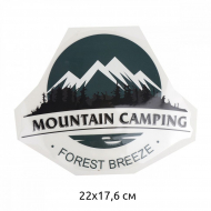 Термотрансфер арт.TBY.1276 Mountain Camping 22х17,6см, уп.10шт