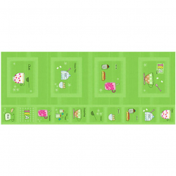 Ткань для пэчворка PEPPY 4555 Panel 135 г/м? 100% хлопок цв.4 уп.60х142 см