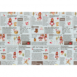 Ткань для пэчворка PEPPY Little Heroines Panel 120 г/м? 100% хлопок цв.40538-70 уп.60х110 см