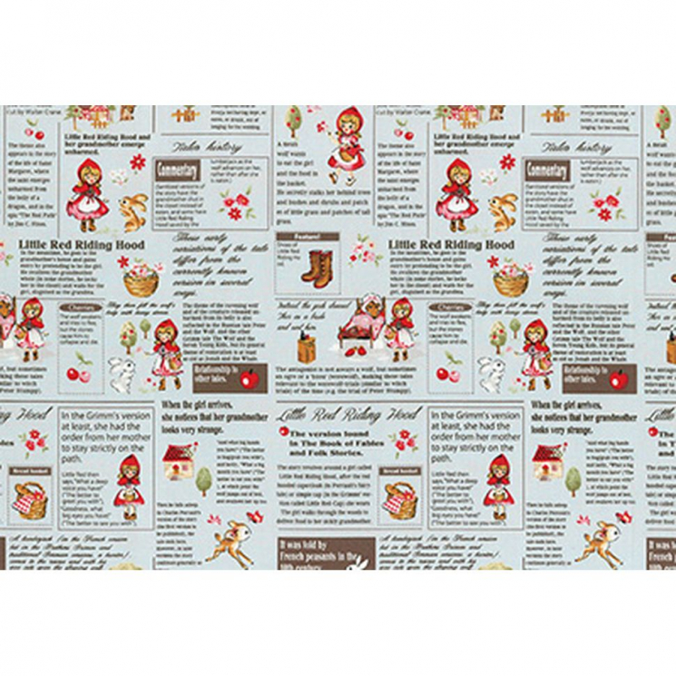 Ткань для пэчворка PEPPY Little Heroines Panel 120 г/м? 100% хлопок цв.40538-70 уп.60х110 см