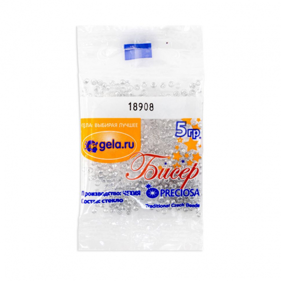 Бисер №10, 5 г., цвет 18908