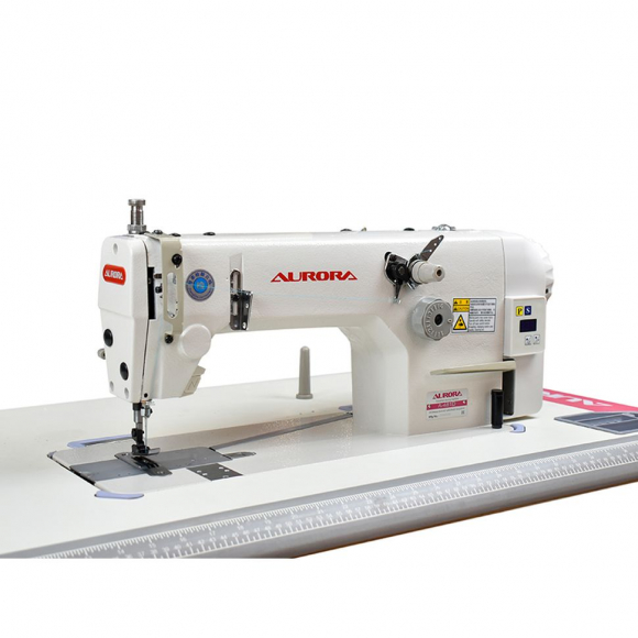 Промышленная швейная машина цепного стежка Aurora A-481D с прямым приводом Промышленная швейная машина цепного стежка Aurora A-481D с прямым приводом