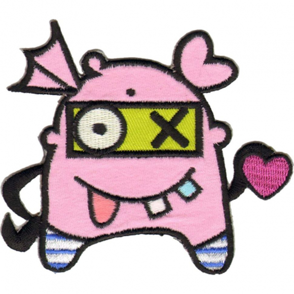 Термоаппликация HKM "Монстр с сердцем"