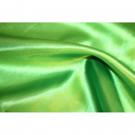 Ткань атласная 90г/м?, 100%-ПЭ, шир. 150см, арт.140244 цв.610а трава уп.10м