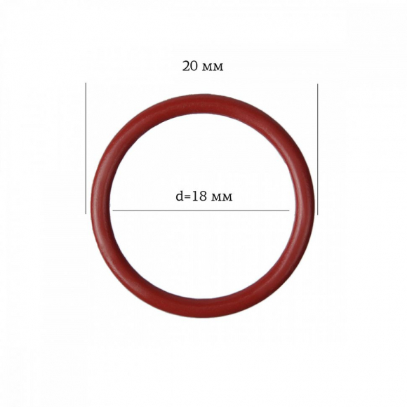 Кольцо для бюстгальтера металл ARTA.F.2976 ?17,8мм, цв.101 темно-красный, уп.50шт Кольцо для бюстгальтера металл ARTA.F.2976 ?17,8мм, цв.101 темно-красный, уп.50шт