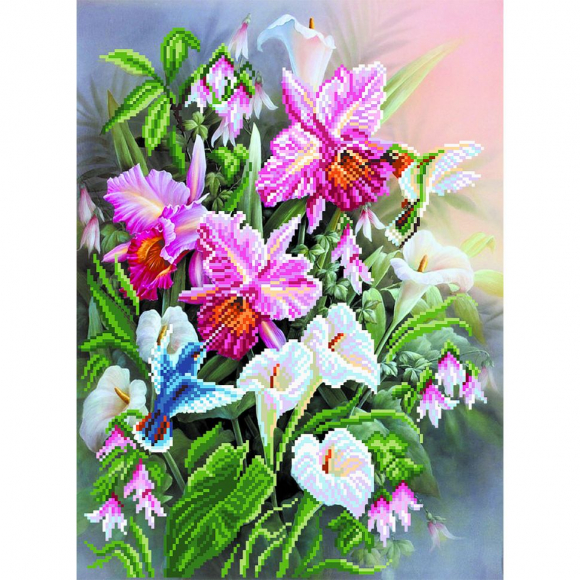 Рисунок на шелке МАТРЕНИН ПОСАД арт.37х49 - 4183 Пленительный аромат