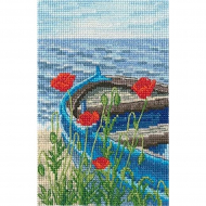 Набор для вышивания РТО арт.C337 Со вкусом соли, ветра и солнца 9,5х14 см