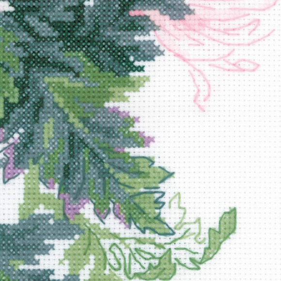 Набор для вышивания РИОЛИС арт.1595 Букет хризантем 30х40 см