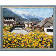 Набор для вышивания Lecien Corporation арт.712 Махровые розы 38х30 см