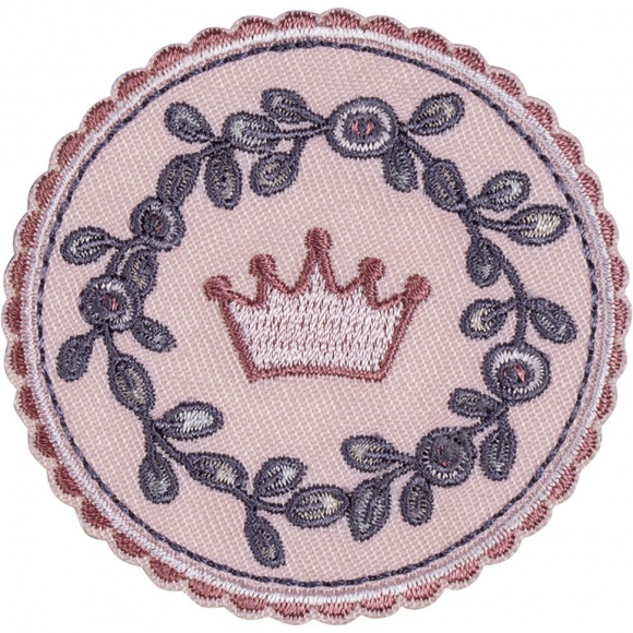 Термоаппликация "Корона с цветочным венком"