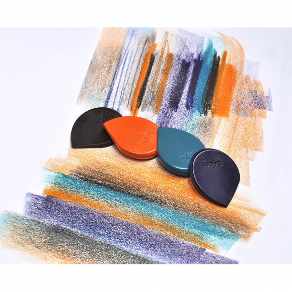 180553_Пастель восковая для рисования Boya, набор мелков