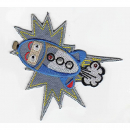 Термоаппликация HKM "Взлетающая ракета"