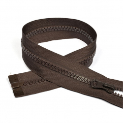 Молния MaxZipper трактор №5 1 замок усил.зв., 45см, цв.F304 т.коричневый уп.50шт