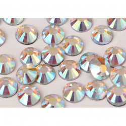 Стразы DMC клеевые холодной фиксации арт.SS-12 цв. CRYSTAL AB уп.1440 шт.