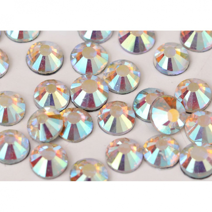 Стразы DMC клеевые холодной фиксации арт.SS-12 цв. CRYSTAL AB уп.1440 шт.