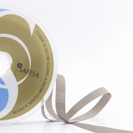 21037_Лента репсовая SAFISA, 10мм, 25 м, цвет 67, серо-зеленый