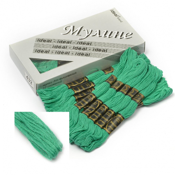 Нитки мулине IDEAL арт.ТВ (100% хлопок) 24х8м цв.433 Нитки мулине IDEAL арт.ТВ (100% хлопок) 24х8м цв.433