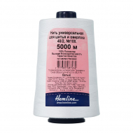 166414_Нить универсальная Hemline для шитья и оверлока, 5000 м