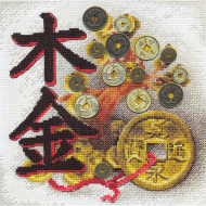 Набор для вышивания PANNA арт. I-0584 Денежное дерево 20х20 см