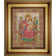 Набор для вышивания бисером GALLA COLLECTION арт.И 045 Всецарица 28x35 см