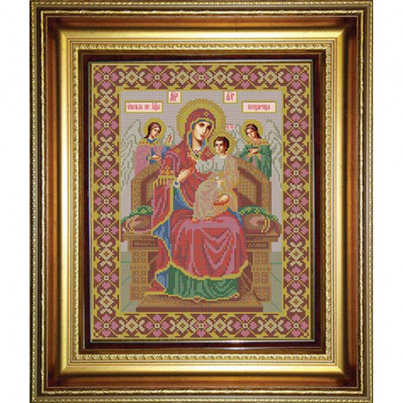 Набор для вышивания бисером GALLA COLLECTION арт.И 045 Всецарица 28x35 см