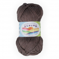 Пряжа ALPINA HOLLY (100% мерсеризованный хлопок) 10х50г/200м цв.923 серо-коричневый
