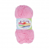 Пряжа ALPINA XENIA (100% мерсеризованный хлопок) 10х50г/240м цв.106 розовый