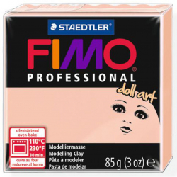 88627_Пластика для изготовления кукол FIMO "Professional doll art", 85 г, цвет полупрозрачный розовый