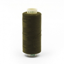 Нитки Dor Tak бытовые 40/2 полиэстер 366м цв.710 оливковый