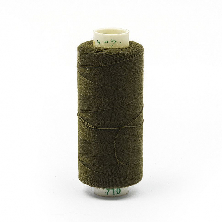 Нитки Dor Tak бытовые 40/2 полиэстер 366м цв.710 оливковый